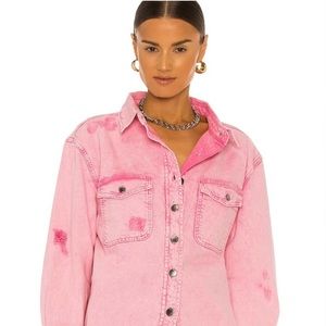 Retrofete Doreen Shirt in Vintage Pink